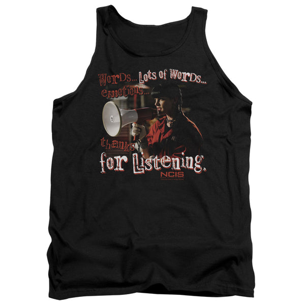 NCIS - Thanks For Listening Adult Tank Top