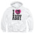 NCIS - I Heart Abby Adult Pullover Hoodie