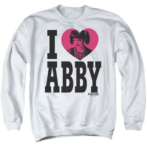 NCIS - I Heart Abby Adult Crewneck Sweatshirt