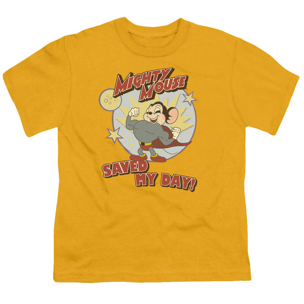 Mighty Mouse - Vintage Day Youth Short Sleeve