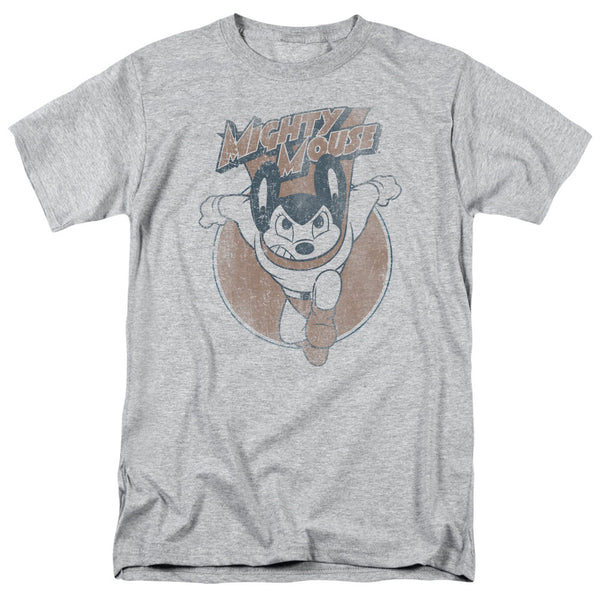 Mighty Mouse - Flying With Purpose Adult Regular Fit Short Sleeve