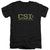 CSI - Collage Logo Adult Slim Fit V Neck Cotton
