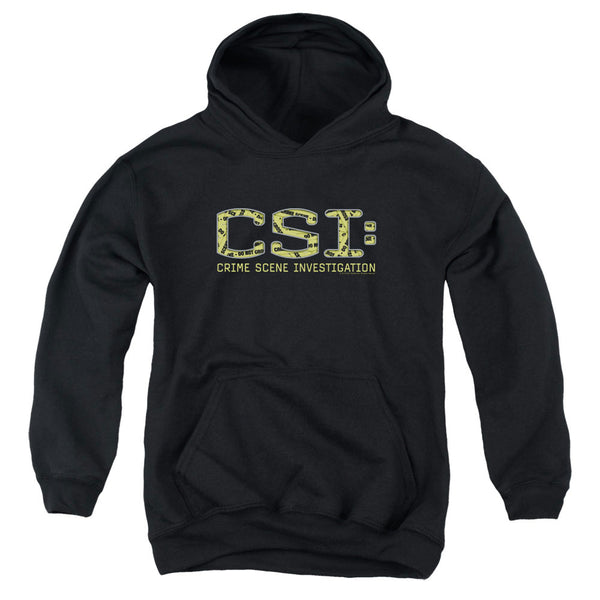CSI - Collage Logo Youth Hooded Sweatshirt