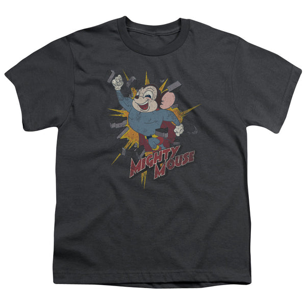 Mighty Mouse - Break Through Youth Short Sleeve