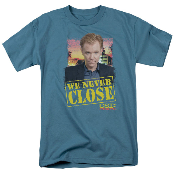 CSI:Miami - Never Close Adult Regular Fit Short Sleeve