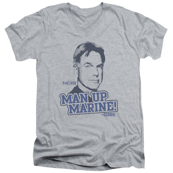 NCIS - Man Up Adult Slim Fit V Neck Cotton
