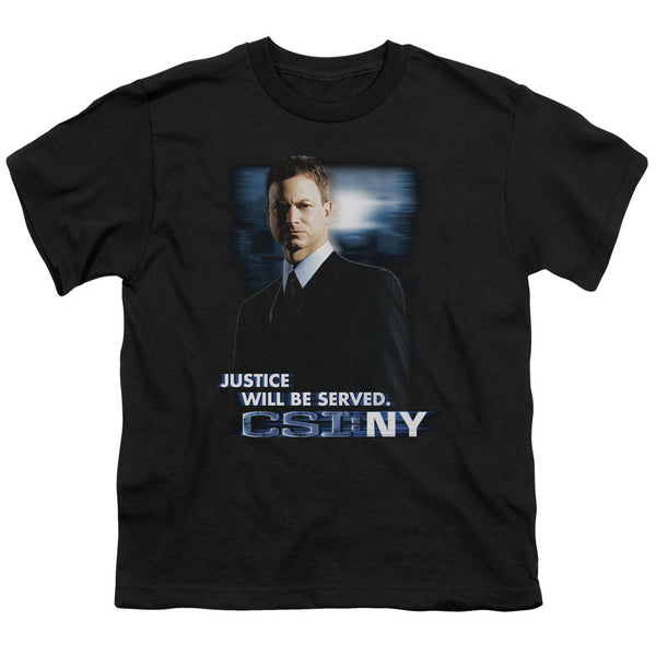 CSI:NY - Justice Served Youth Short Sleeve