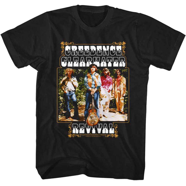CCR Band and Fancy Box - Creedence Clearwater Revival T-Shirt