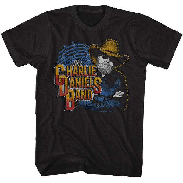Music Notes -Charlie Daniels Band Shirt
