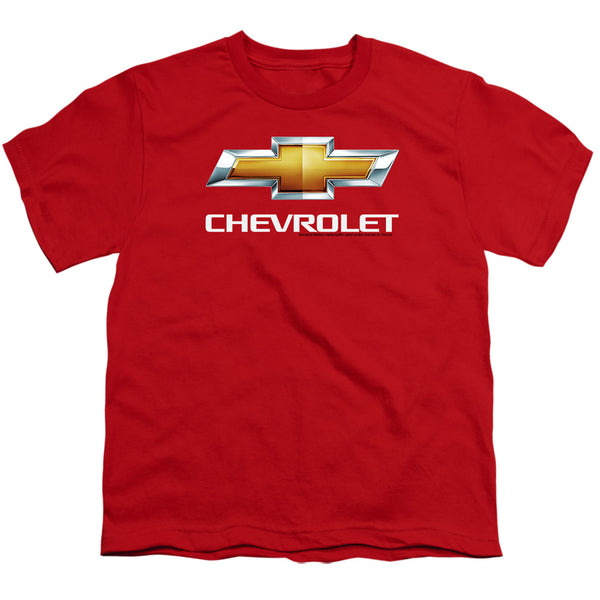 Chevrolet - Chevy Bowtie Stacked Youth Short Sleeve