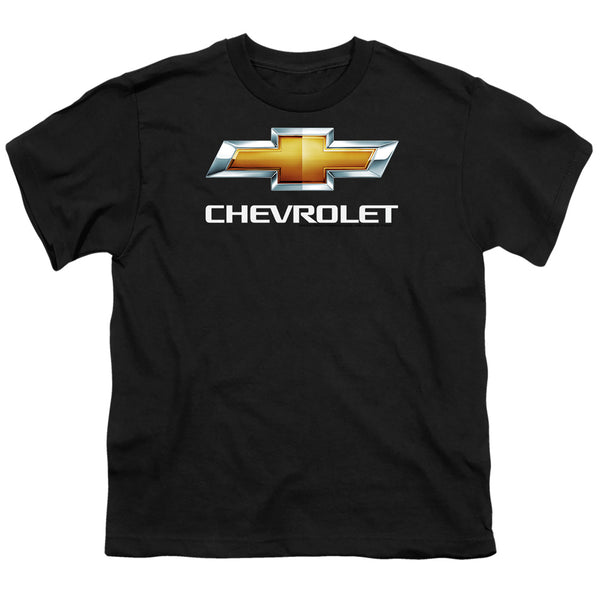 Chevrolets - Chevy Bowtie Stacked Youth Short Sleeve