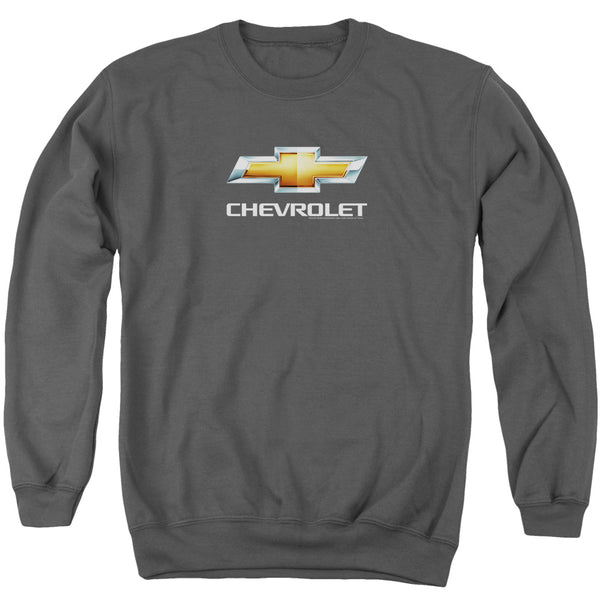Chevrolets - Chevy Bowtie Stacked Adult Crewneck Sweatshirt