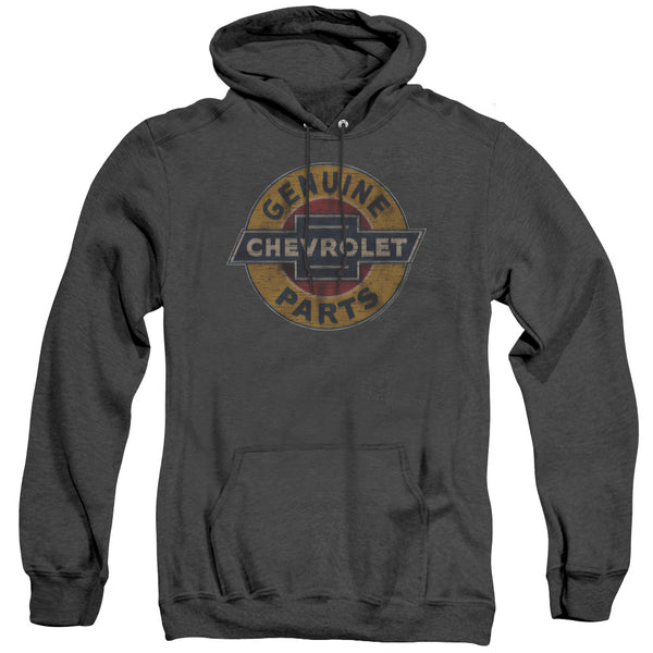Chevrolet - Genuine Chevy Parts Distressed Sign Adult Heather Hoodie