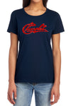Chevrolet - Chevrolet Script Distressed Women's Short Sleeve