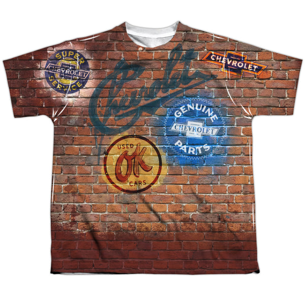 Chevrolet - Chevy Shop Wall Youth Short Sleeve 100% Poly