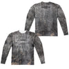Chevrolet - Metal Bowtie (Front - Back Print) L - S Adult Poly Crew