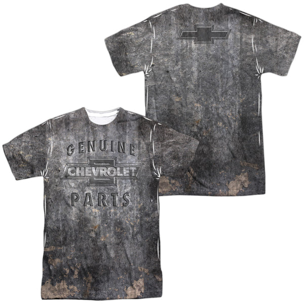 Chevrolet - Metal Bowtie (Front - Back Print) Adult Regular Fit Short Sleeve 100% Poly