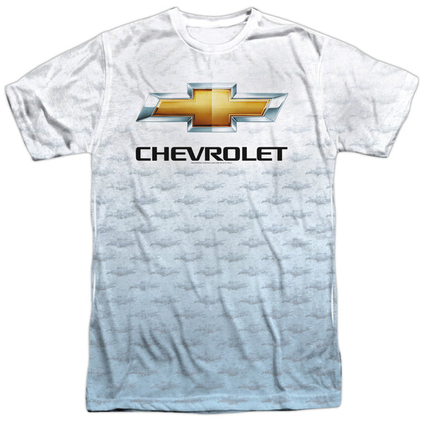 Chevrolet - Logo Repeat Adult Regular Fit Short Sleeve 100% Poly