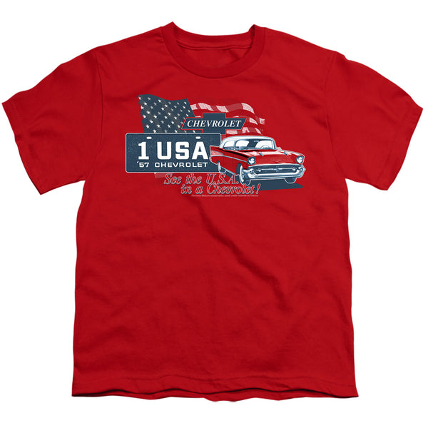 Chevrolet - See The USA Youth Short Sleeve
