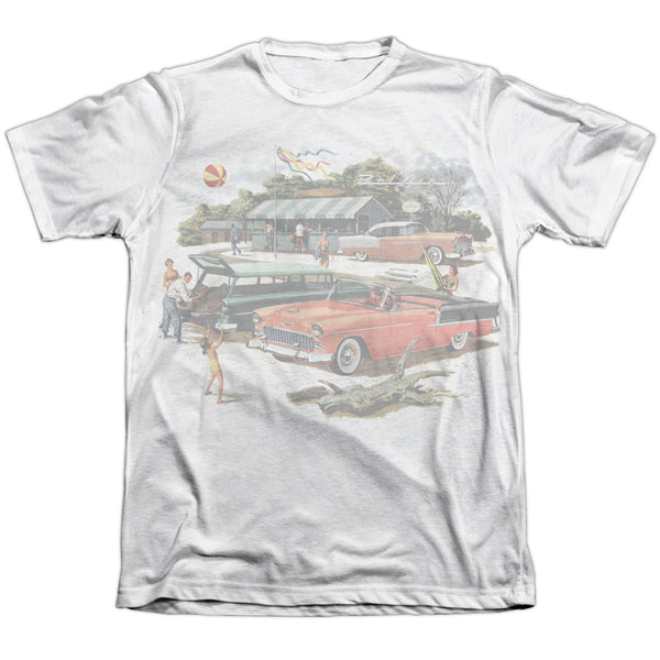 Chevrolet - Washed Out Adult Regular Fit Short Sleeve 65 - 35 Poly - Cotton