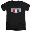 Chevrolet - Chrome Emblem Adult Slim Fit V Neck Cotton