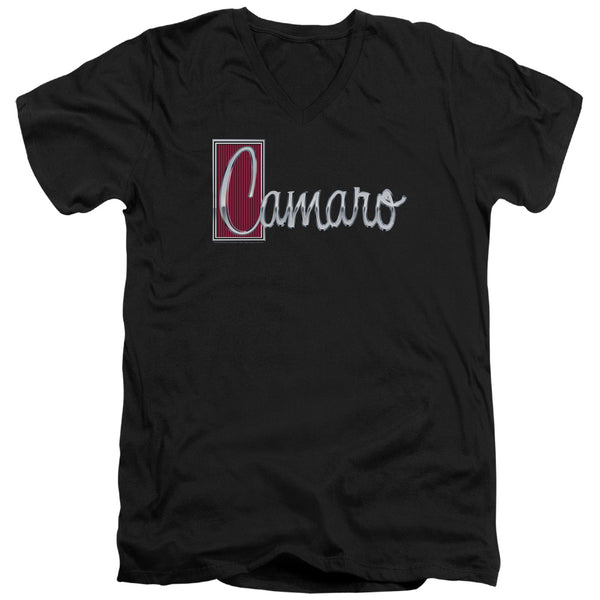 Chevrolet - Chrome Script Adult Slim Fit V Neck Cotton