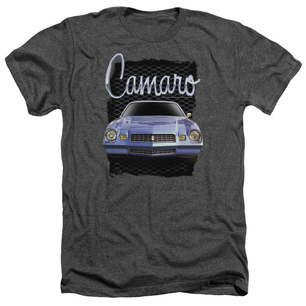 Chevrolet - Yellow Camaro Adult Regular Fit Heather Short Sleeve