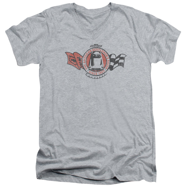 Chevrolet - Gentlemens Racer Adult Slim Fit V Neck Cotton