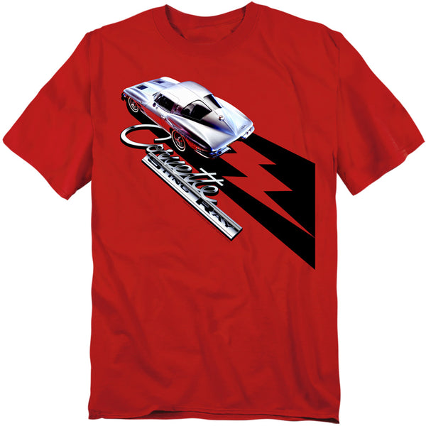 Chevrolet - Split Window Sting Ray Adult Regular Fit Short Sleeve