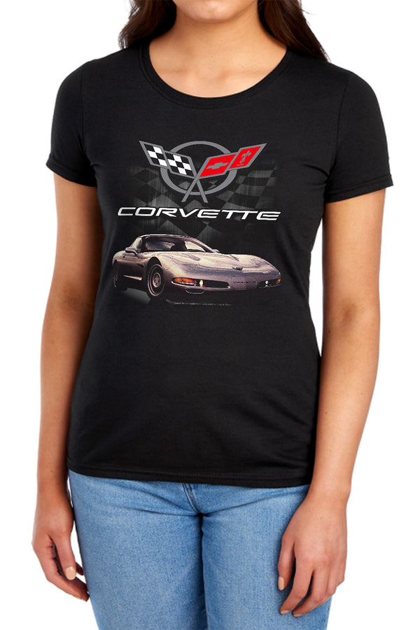 Chevrolet - Checkered Past Women's Short Sleeve
