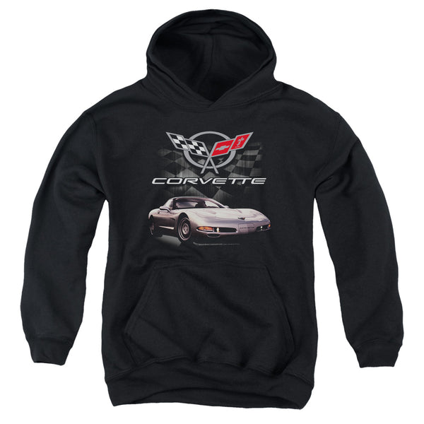 Chevrolet - Checkered Past Youth Hooded Sweatshirt