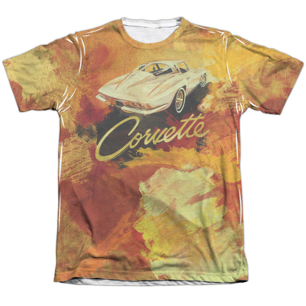 Chevrolet - Painted Sting Ray Adult Regular Fit Short Sleeve 65 - 35 Poly - Cotton