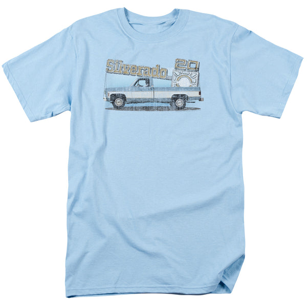 Chevrolet - Old Silverado Sketch Adult Regular Fit Short Sleeve