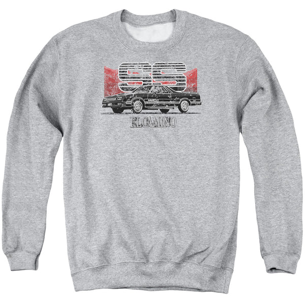 Chevrolet - El Camino Ss Mountains Adult Crewneck Sweatshirt