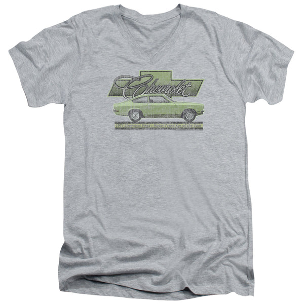 Chevrolet - Vega Car Of The Year 71 Adult Slim Fit V Neck Cotton