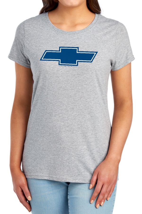 Chevrolet - Simple Vintage Bowtie Women's Short Sleeve