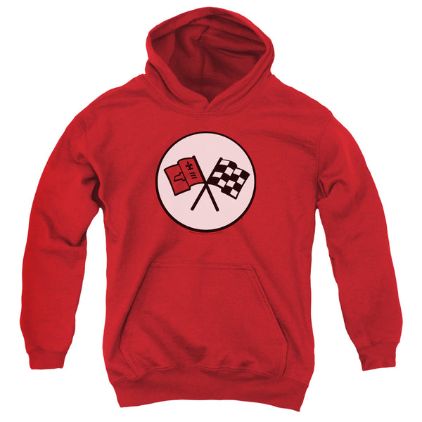Chevrolet - 2nd Gen Vette Logo Youth Hooded Sweatshirt
