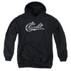 Chevrolet - Chrome Vintage Chevy Bowtie Youth Hooded Sweatshirt