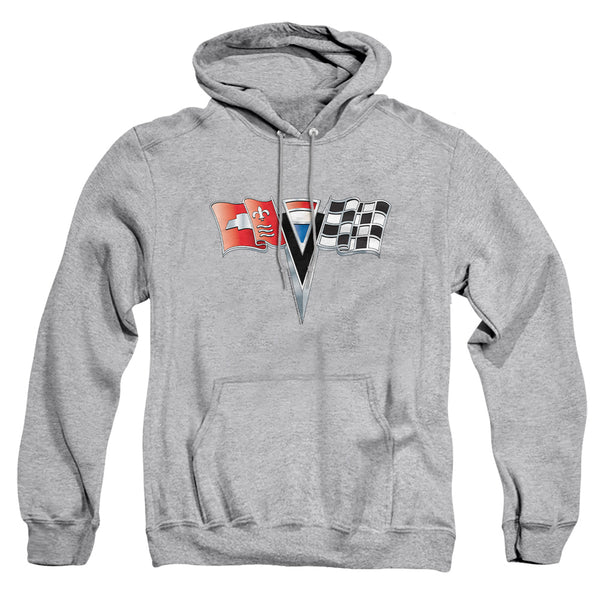 Chevrolet - 2nd Gen Vette Nose Emblem Adult Pullover Hoodie