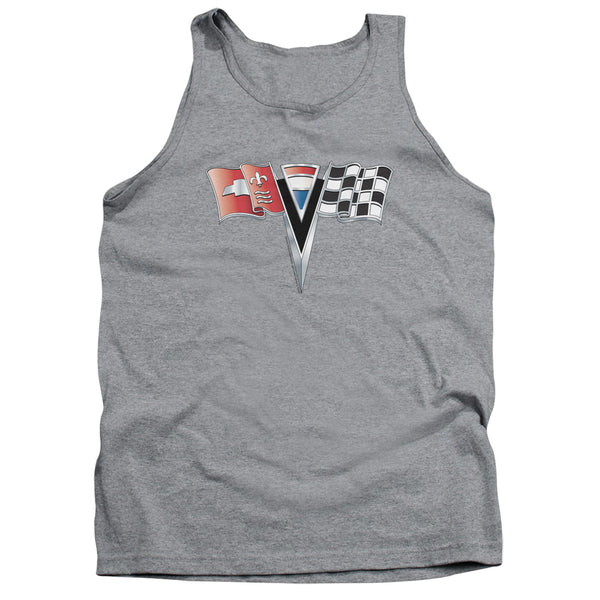 Chevrolet - 2nd Gen Vette Nose Emblem Adult Tank Top