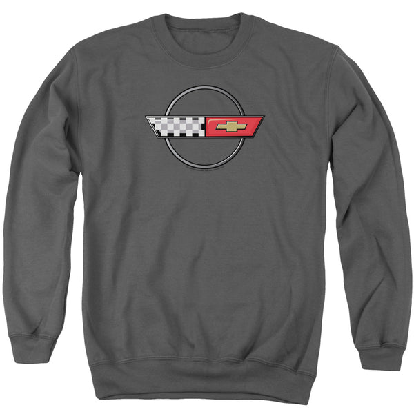 Chevrolet - 4Th Gen Vette Logo Adult Crewneck Sweatshirt