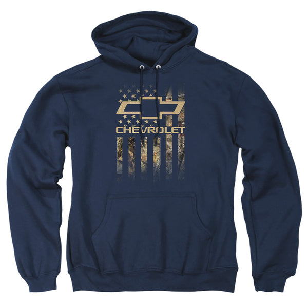 Chevrolet - Camo Flag Adult Pullover Hoodie