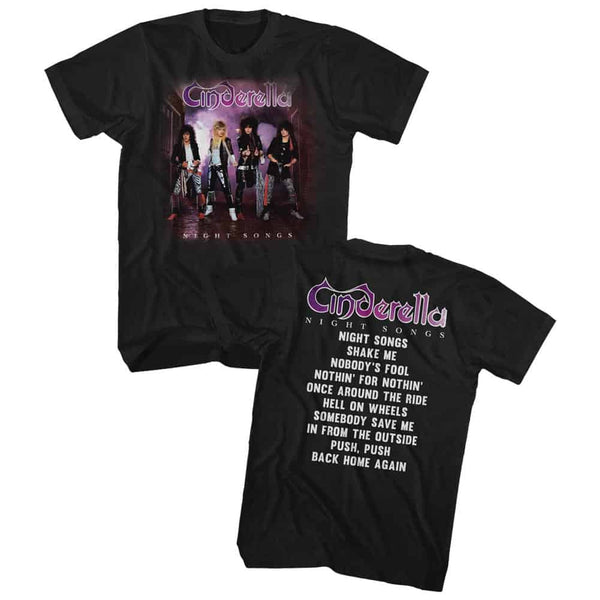 Cinderella T-Shirt - Night Songs Album
