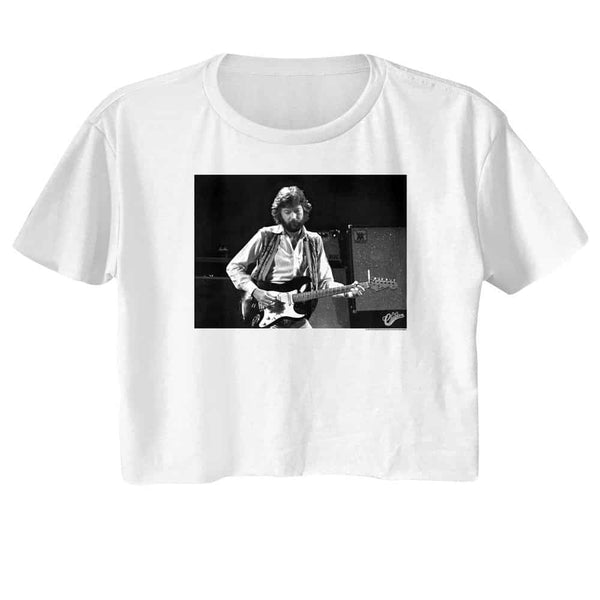 Eric Clapton Bw Guitar-Ladies Festival Cali Crop