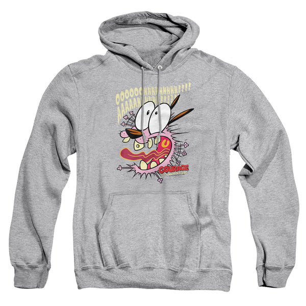 Courage The Cowardly Dog - Scaredy Dog Adult Pullover Hoodie