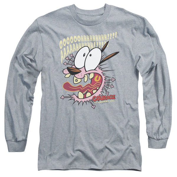 Courage The Cowardly Dog - Scaredy Dog Adult Long Sleeve