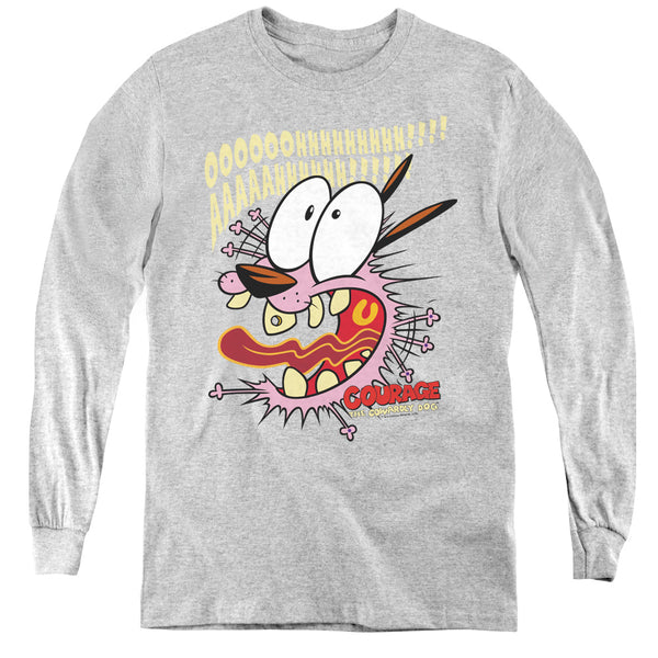 Courage The Cowardly Dog - Scaredy Dog L - S Youth