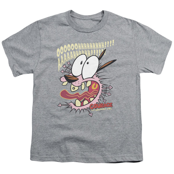 Courage The Cowardly Dog - Scaredy Dog Youth Short Sleeve