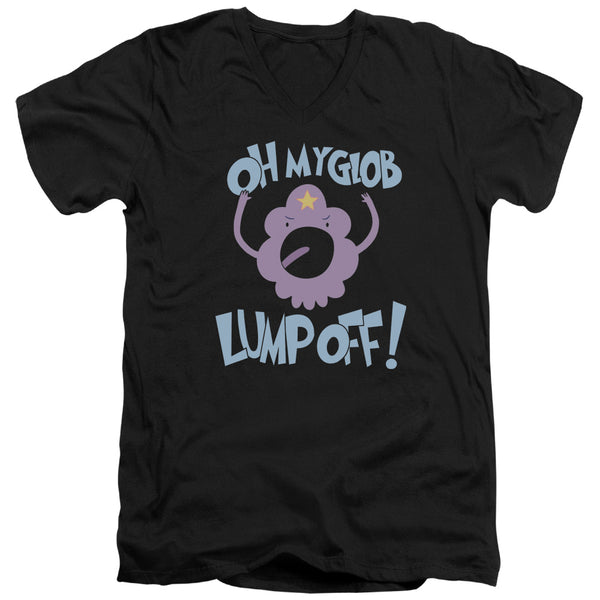Adventure Time - Lump Off Adult Slim Fit V Neck Cotton