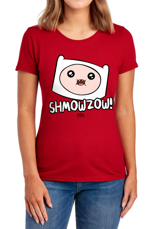 Adventure Time - Shmowzow Women's Short Sleeve